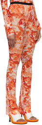Marco Rambaldi SSENSE Exclusive Orange Trousers