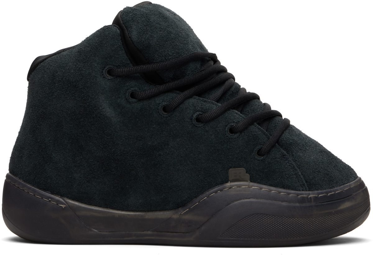 ERL Black Vamp High Sneakers