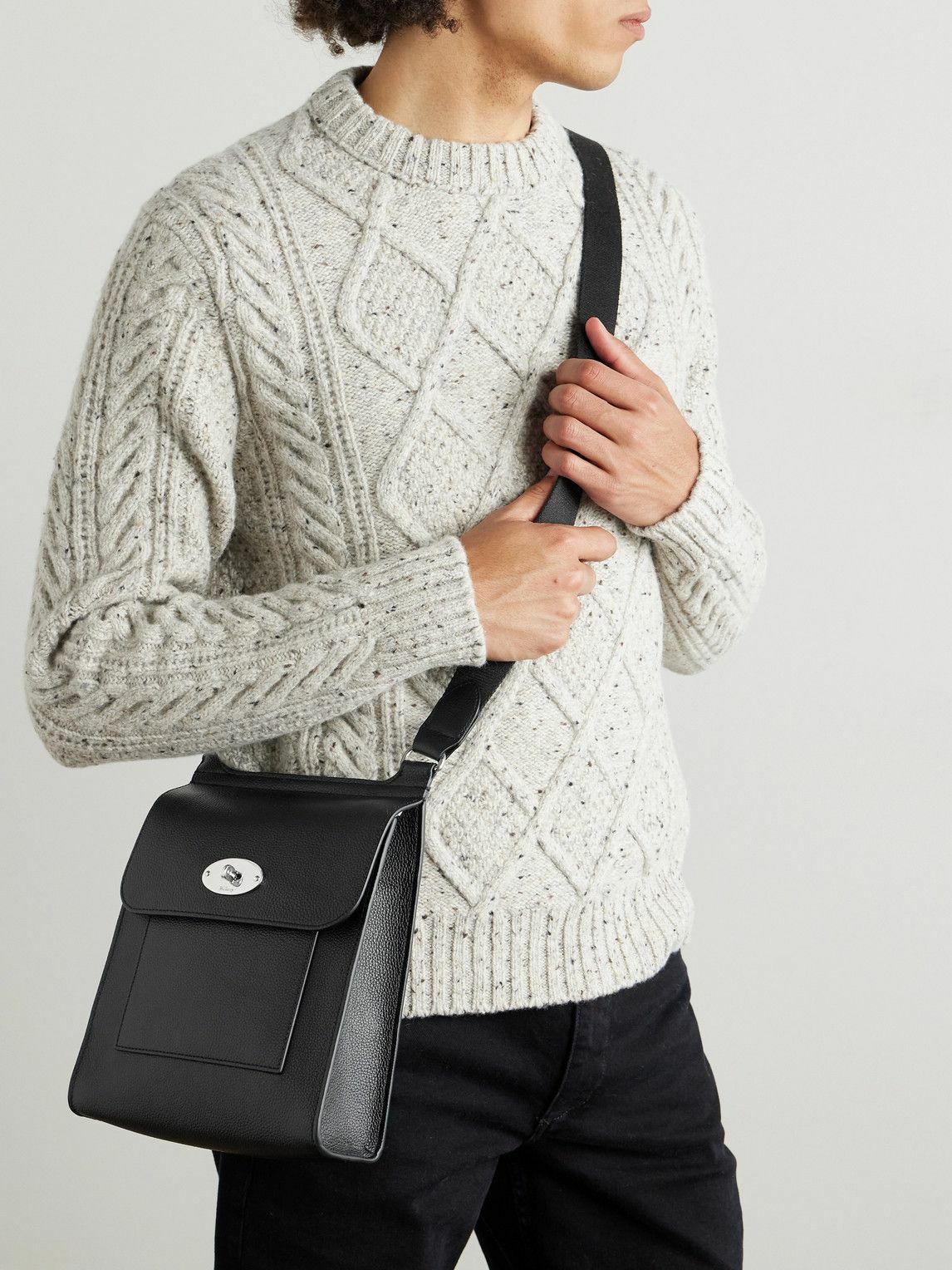 Mulberry - Antony Full-Grain Leather Messenger Bag
