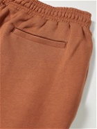 Ninety Percent - Tapered Organic Cotton-Jersey Sweatpants - Red