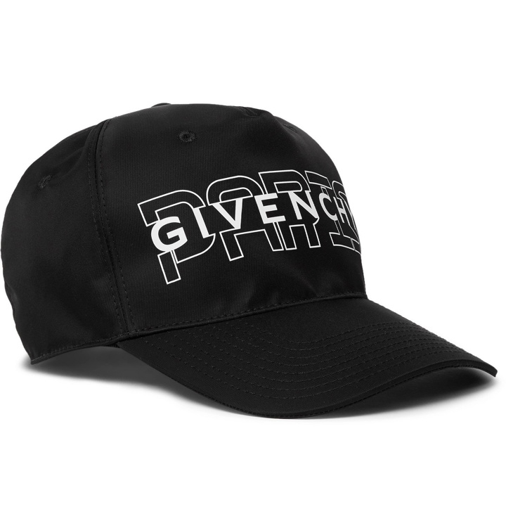 Photo: Givenchy - Logo-Print Nylon Baseball Cap - Black