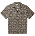 Saturdays NYC - Camp-Collar Printed Tencel Shirt - Men - Black