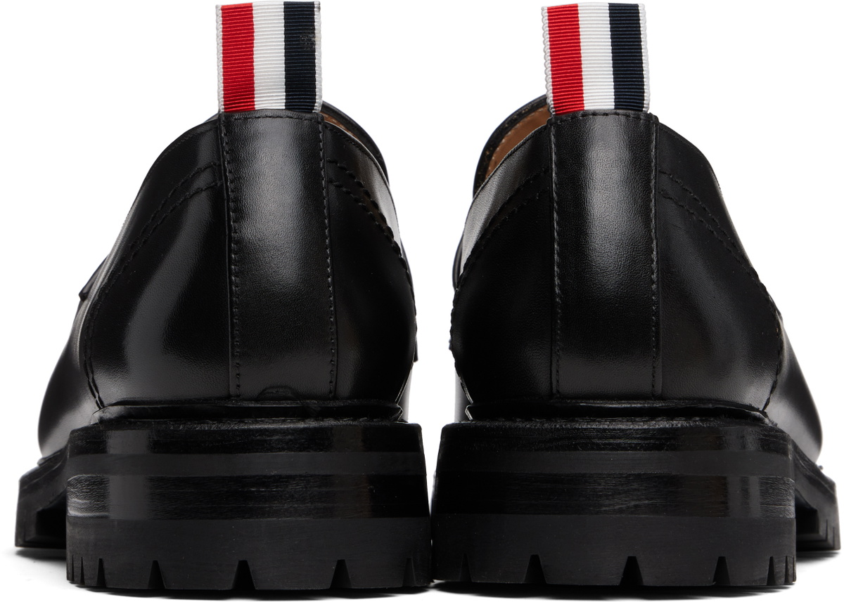 Thom Browne Black Classic Penny Loafers