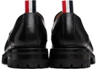 Thom Browne Black Classic Penny Loafers