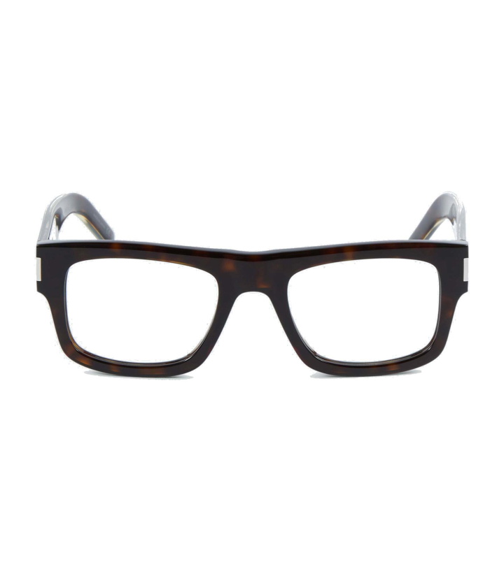 Photo: Saint Laurent - SL 574 rectangular glasses