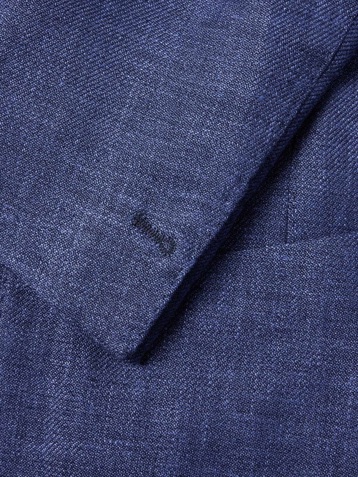 Eleventy - Stretch-Linen, Wool and Silk-Blend Suit Jacket - Blue