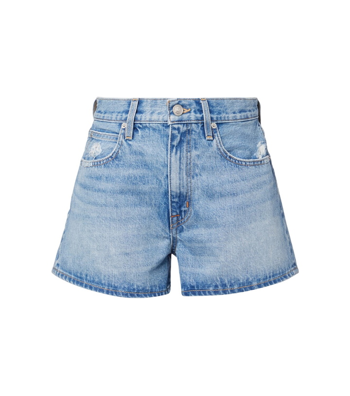 Photo: Slvrlake Mila mid-rise denim shorts