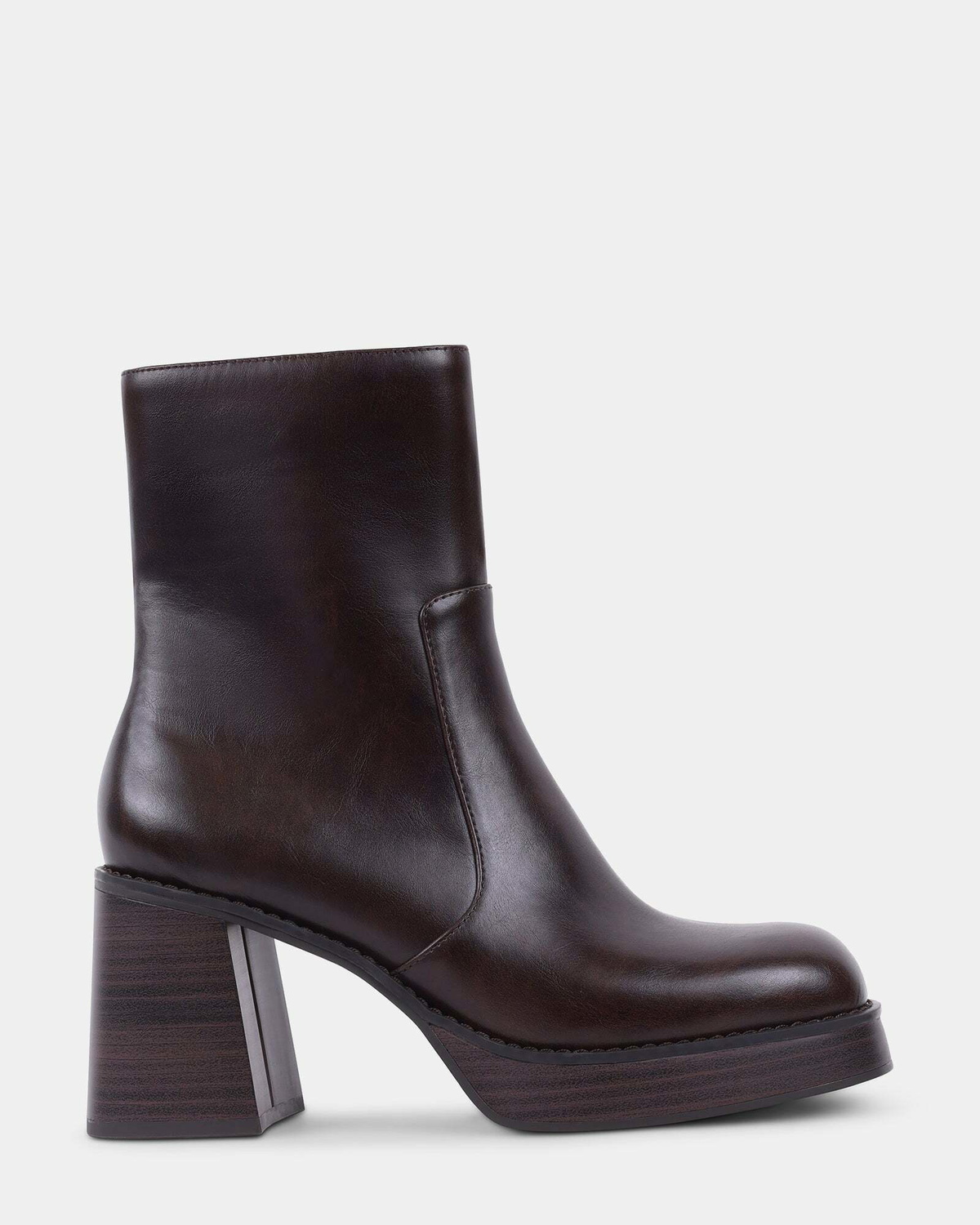 Steve Madden Jaded Booties in Brown
