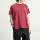 Le Père Men's Kami Logo T-Shirt in Burgundy