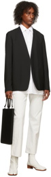 Maison Margiela Black Wool Blazer