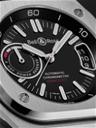 Bell & Ross - BR-X5 Automatic Chronometer 41mm Steel and Rubber Watch, Ref. No. BRX5R-BL-ST/SRB