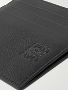 Loewe - Logo-Debossed Full-Grain Leather Cardholder