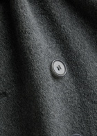 Tove Gilda Double-breasted Wool Coat Grey