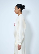 Acne Studios Logo Embroidered Sweatshirt