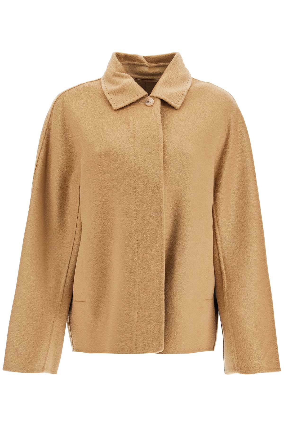 MAX MARA short cashmere jacket for women Beige Max Mara