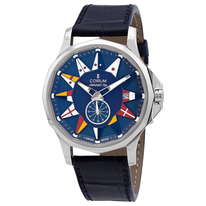 Photo: Corum Admiral's Cup Legend 42 Automatic Blue Dial Watch 395.101.20/OF03AB12
