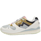 Karhu Men's Synchron Classic Sneakers in Lily White/Green Moss