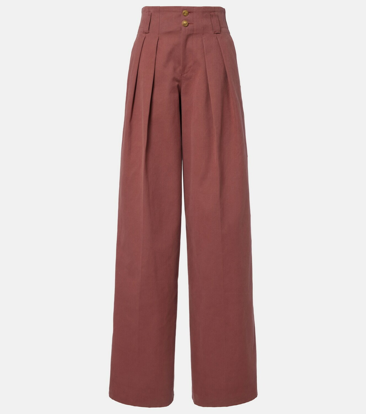 Chloé Cotton wide-leg pants