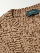 Incotex - Alpaca and Virgin Wool-Blend Sweater - Brown