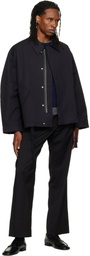 Studio Nicholson Navy Comba Jacket