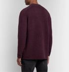 nonnative - Hiker Wool-Blend Sweater - Burgundy