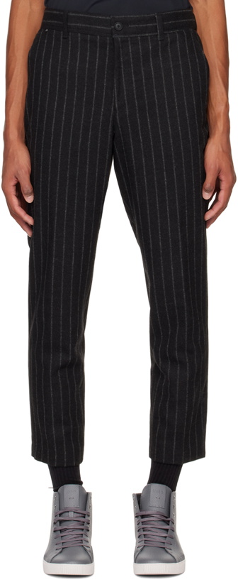 Photo: BOSS Black Stripe Tapered Trousers
