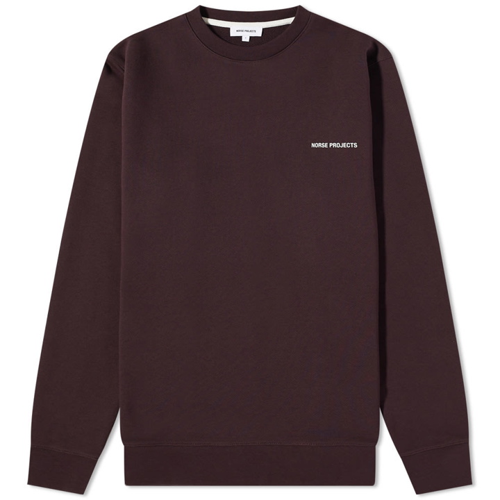 Photo: Norse Projects Vagn Logo Crew Sweat