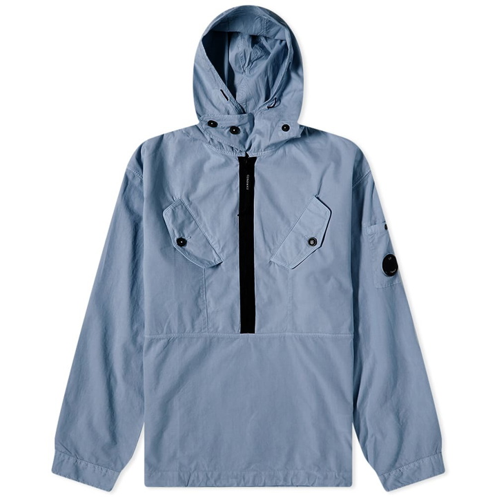 Photo: C.P. Company Men's Quarter Zip Anorak in Infinity