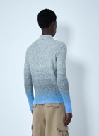 ERL Ribbed Knit Polo Sweater