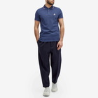 Moncler Men's Classic Logo Polo Shirt in Dark Blue