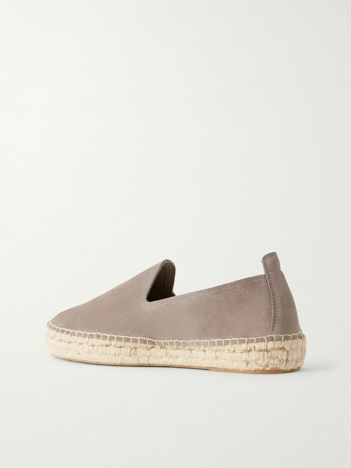 MORJAS - The Espadrille Suede Espadrilles - Brown