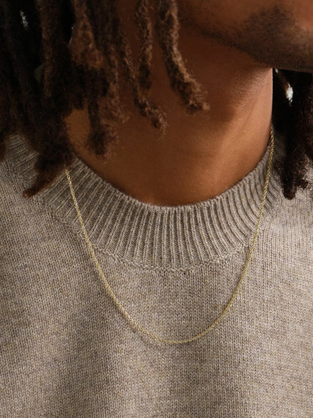 Photo: Alex Moss New York - 20-Inch 14-Karat Gold Rope Chain Necklace