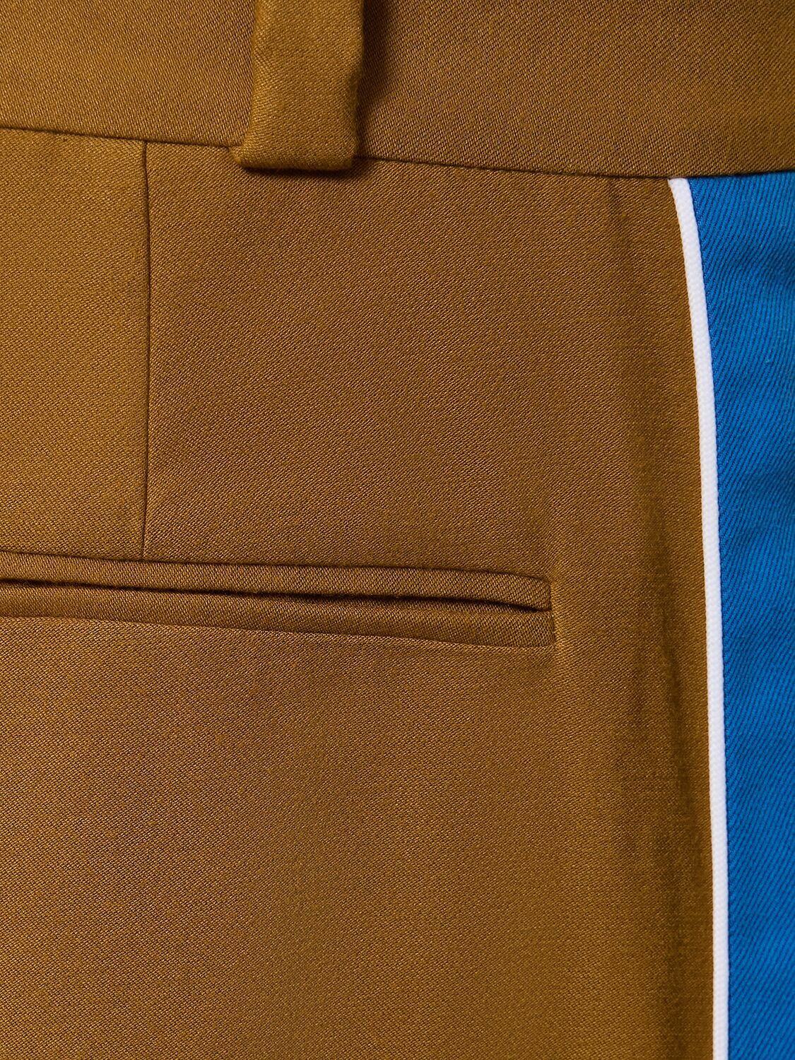 AHLUWALIA Grandad Relaxed Fit Pants