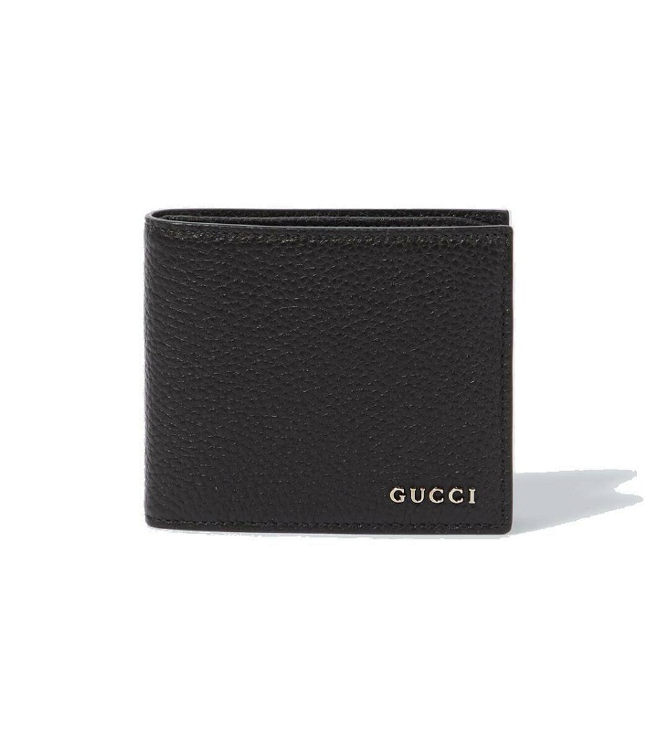 Photo: Gucci Logo leather wallet