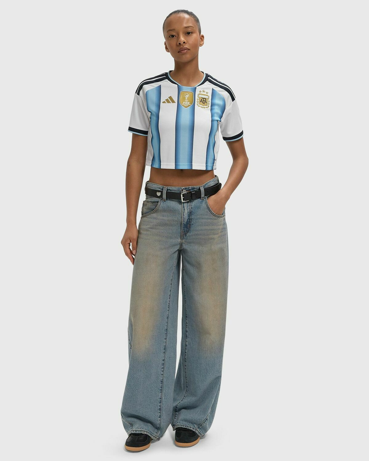 WMNS Argentina 26 Home Cropped Jersey
