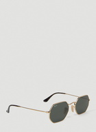 Ray-Ban - Octagonal Classic Sunglasses in Gold