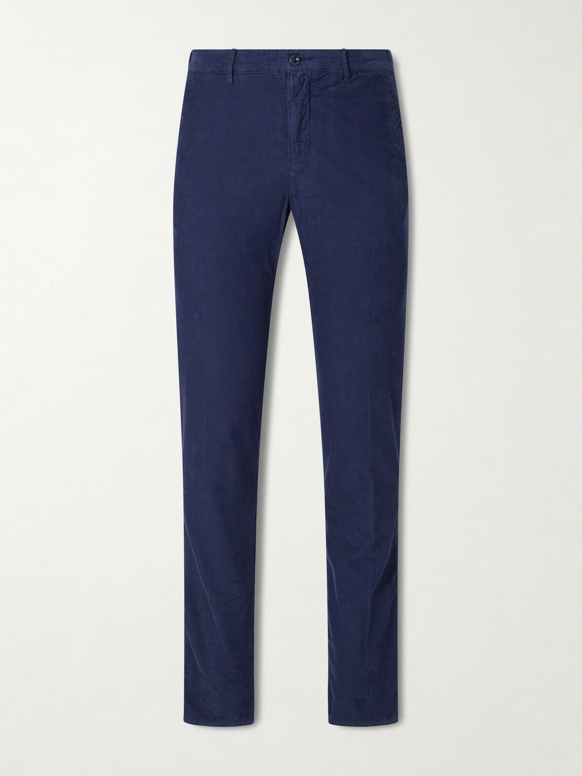 Slowear - Straight-Leg Cotton-Corduroy Trousers - Blue