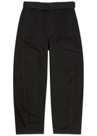 Lemaire Twisted Belted Denim Trousers Black