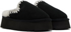 Mou SSENSE Exclusive Black Slippers