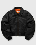 Martine Rose Shrunken Bomber Black Bomber Jackets