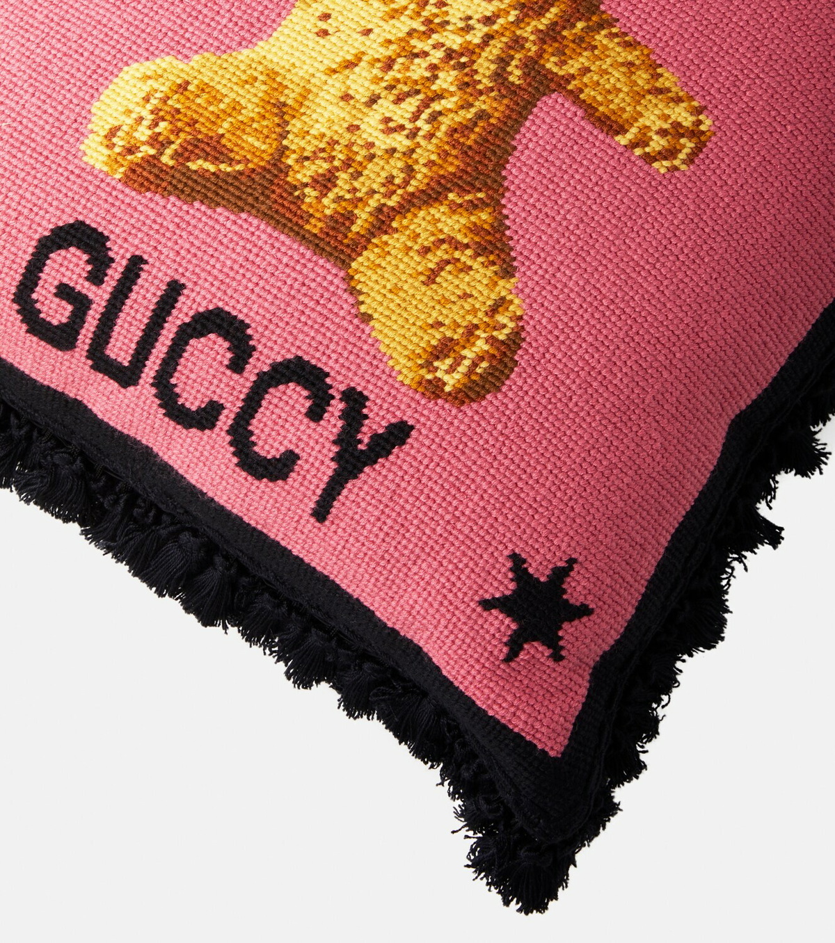 Gucci - Embroidered cushion Gucci