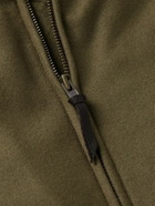 Golden Bear - Shearling-Trimmed Padded Wool-Felt Bomber Jacket - Green