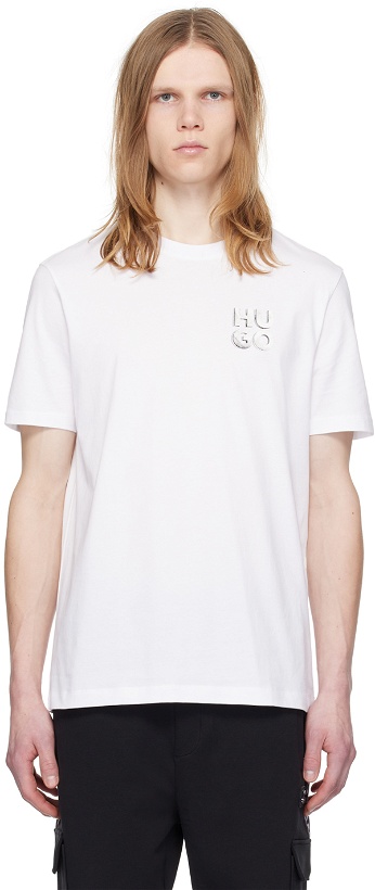Photo: Hugo White Reflective T-Shirt