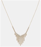 Ondyn Fringe 14kt gold necklace with diamonds