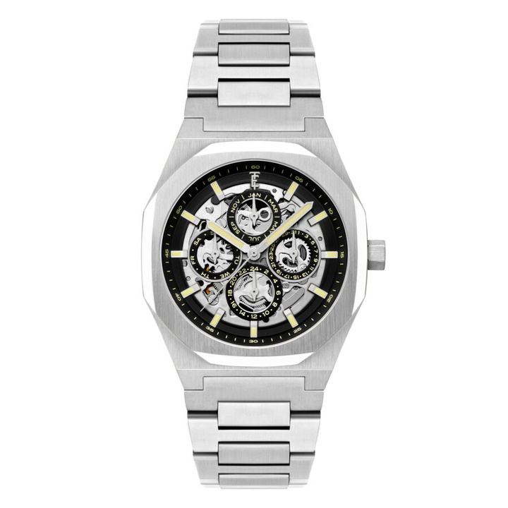 Photo: Thomas Earnshaw Drake Triple Calendar Black Dial Mens Watch ES-8308-22