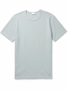 Handvaerk - Pima Cotton-Piqué T-Shirt - Blue