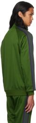 NEEDLES Green Striped Track Jacket
