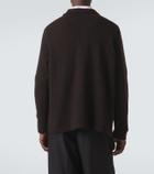 Umit Benan Winter Sunset cashmere and silk overshirt