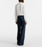 Vince Colette satin wide-leg pants