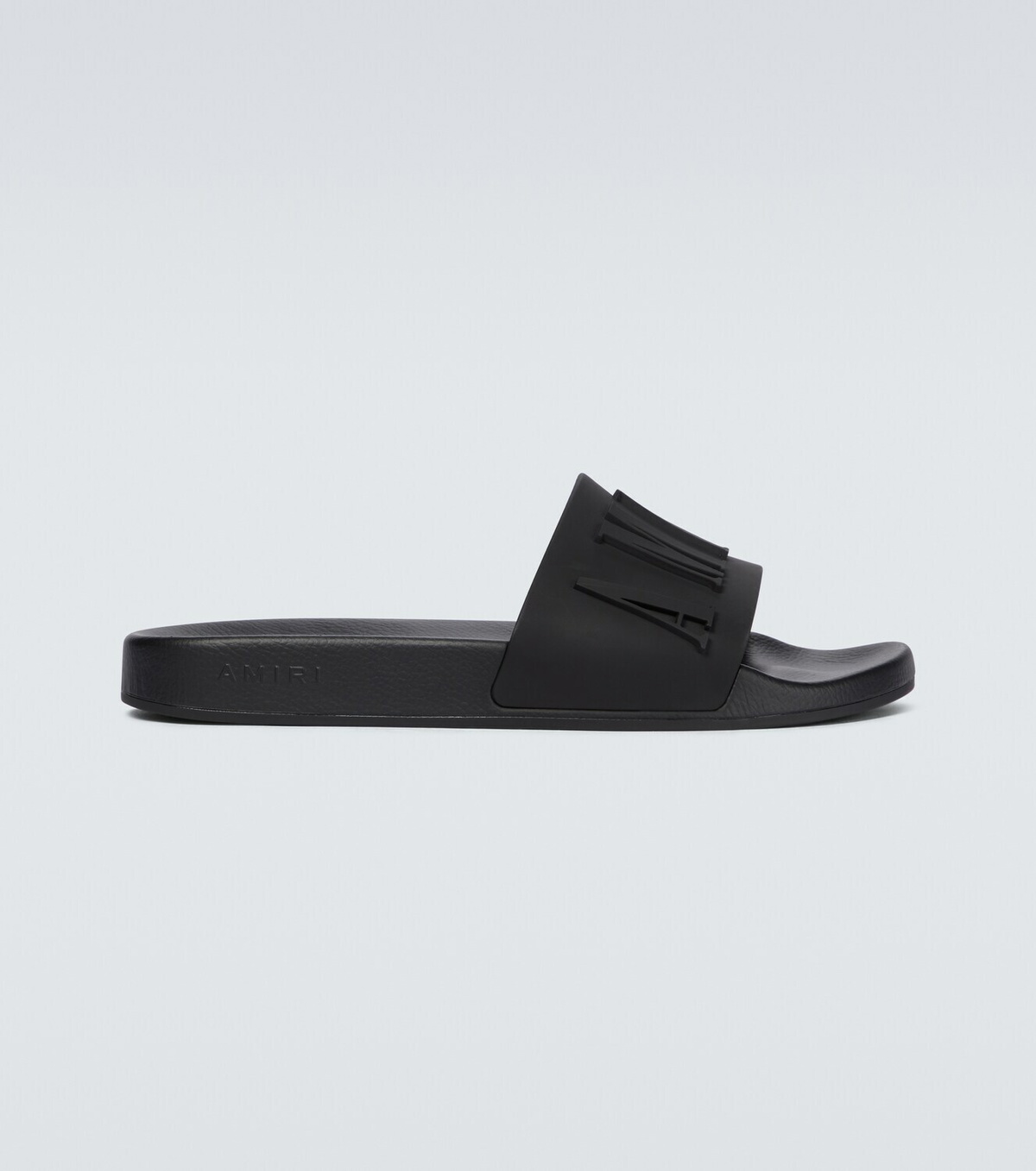 AMIRI  Sunday プールスライド サンダル AMIRI: ブラック Sunday プールスライド | SSENSE 日本